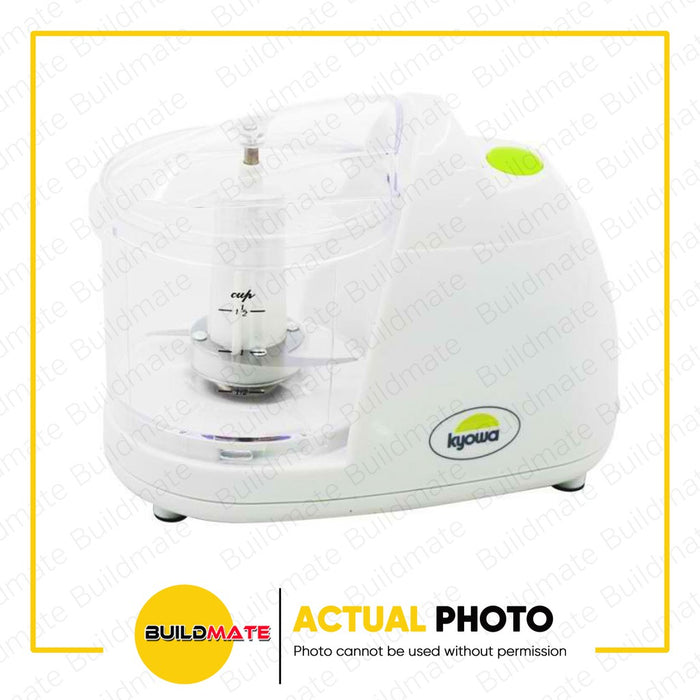 KYOWA Food Chopper 80W 0.375L KW4605 with Stainless Steel Blade and Safety Lock •BUILDMATE•