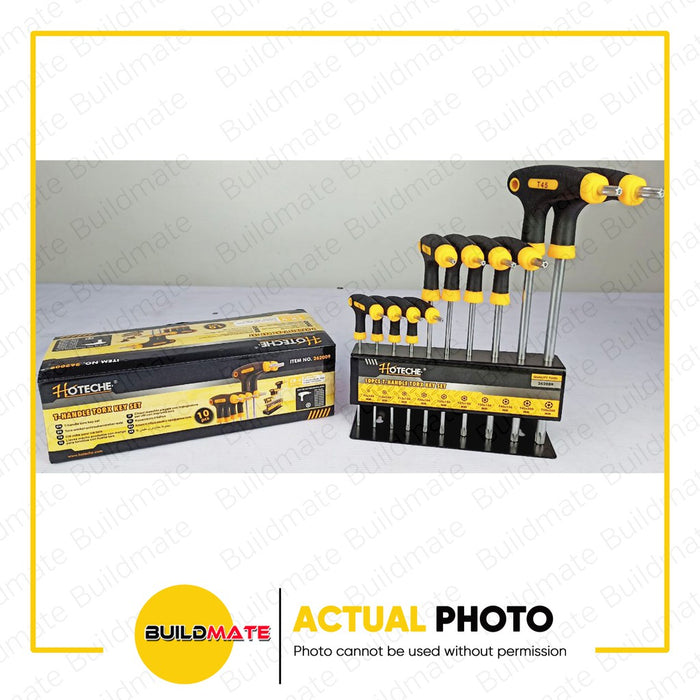 HOTECHE T-Shape Soft Grip Torx Key Set 10PCS/SET CR-V 262009 •BUILDMATE•