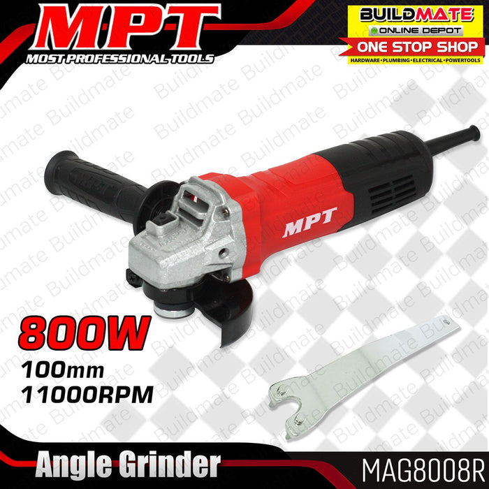 BUILDMATE MPT Angle Grinder 800W Electric Grinding Machine MAG8003R / MAG8008R