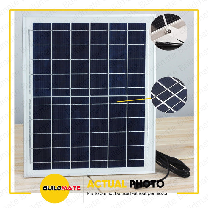 SOLAR Floodlight with Panel 100W  IP67 •BUILDMATE•