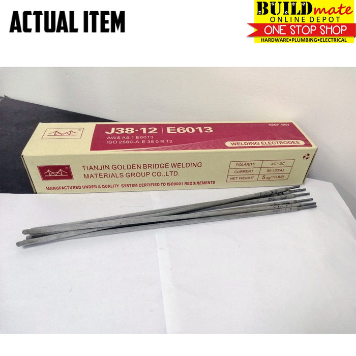 5KG Welding Rod Golden Bridge 1/8” 3.2mm SOLD PER BOX