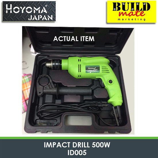 HOYOMA Impact Drill 500W  ID005•BUILDMATE• HYMPT
