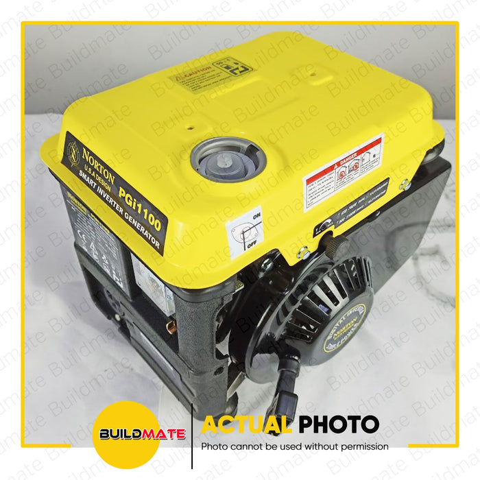 NORTON Inverter Generator Mix Gasoline 1100W 100% PURE COPPER PGi1100 •BUILDMATE•