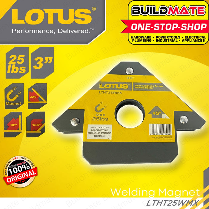 LOTUS Steel Magnetic Welding Holder Magnet 3" | 4" | 5" SOLD PER PIECE •BUILDMATE• LHT