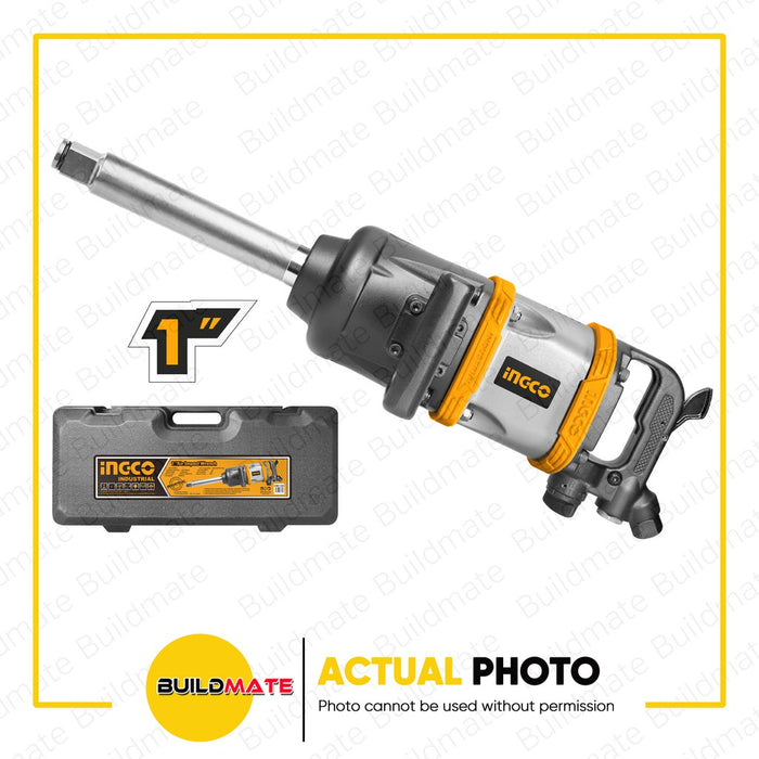 INGCO Air Impact Wrench 1" Square Drive AIW11222 •BUILDMATE• IPT