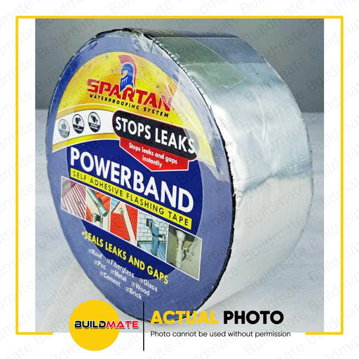 SPARTAN Flash Bond Self Adhesive Flashing Tape Stops Leaks and Gaps 50mm x 3M SPB-503 •BUILDMATE•