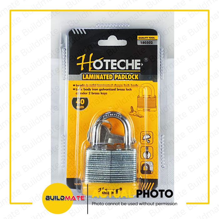 HOTECHE Laminated Padlock 30mm | 40mm SOLD PER PIECE •BUILDMATE•