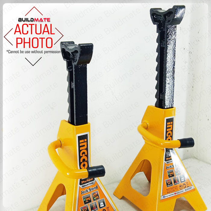 INGCO Jack Stand 2 Tons HJS0201  •BUILDMATE• IHT