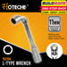 Hoteche L-type L Wrench Wrenches 11mm HTC-192106 •BUILDMATE•