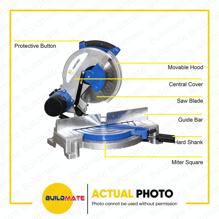 OXFORD Miter Saw Aluminum Cutter 1800W OXM255P •BUILDMATE•