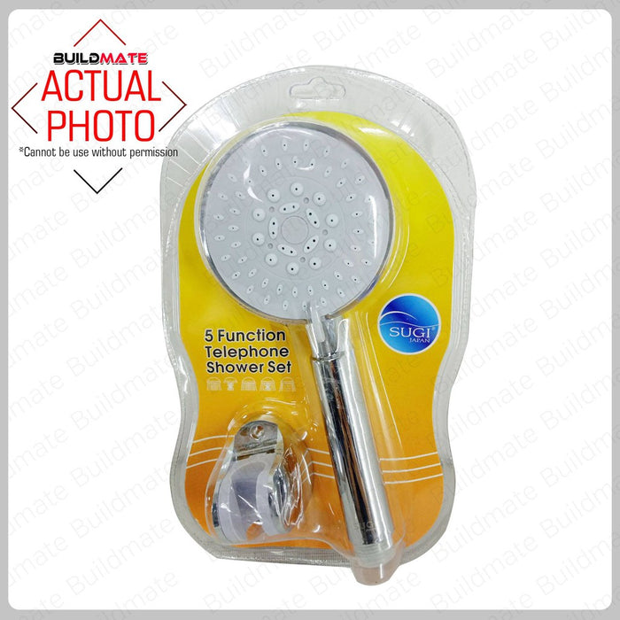 SUGI 5 FUNCTION TELEPHONE SHOWER SET •BUILDMATE•