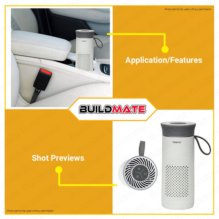 Firefly Rechargeable Portable Car Air Purifier FYP103 100% ORIGINAL / AUTHENTIC •BUILDMATE•