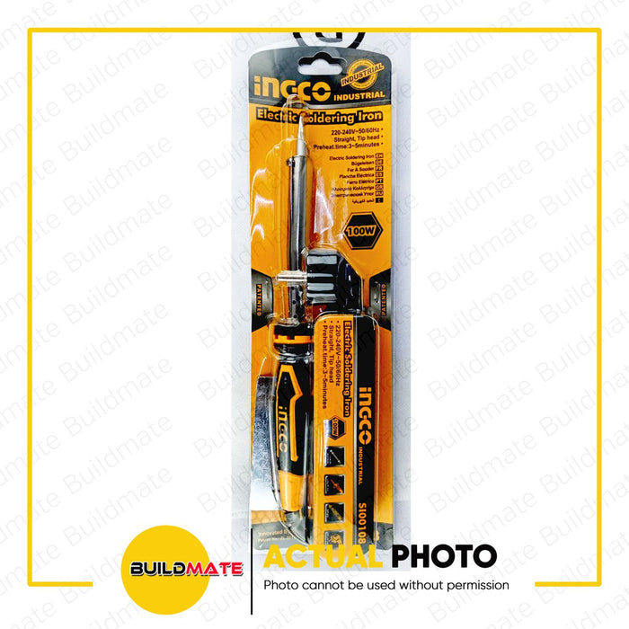 INGCO Electric Soldering Iron SI00108 •BUILDMATE• IHT