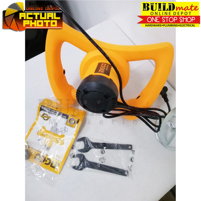 [SALE] INGCO Electric Mixer 1400W Hand Mixer With Mixing Pad Multi-functional Mixer For Concrete, Paint, Latex And Mortar MX214001 | 100% ORIGINAL / AUTHENTIC •BUILDMATE• IPT