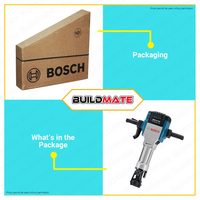 Bosch 2000W Demolition Breaker Rotary Hammer In Carton GSH 27 VC 061130A000 •BUILDMATE• BPT