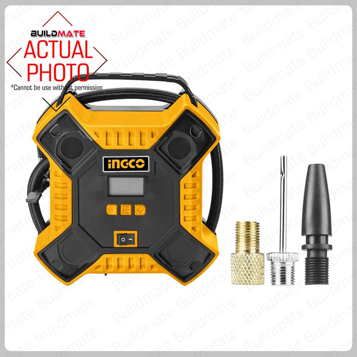 INGCO Cordless Auto Air Compressor 12V AAC1601 | 100% ORIGINAL / AUTHENTIC •BUILDMATE• IPT