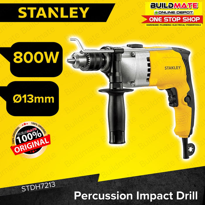 STANLEY Percussion Impact Drill 800W STDH7213A-B1 •BUILDMATE• SPT