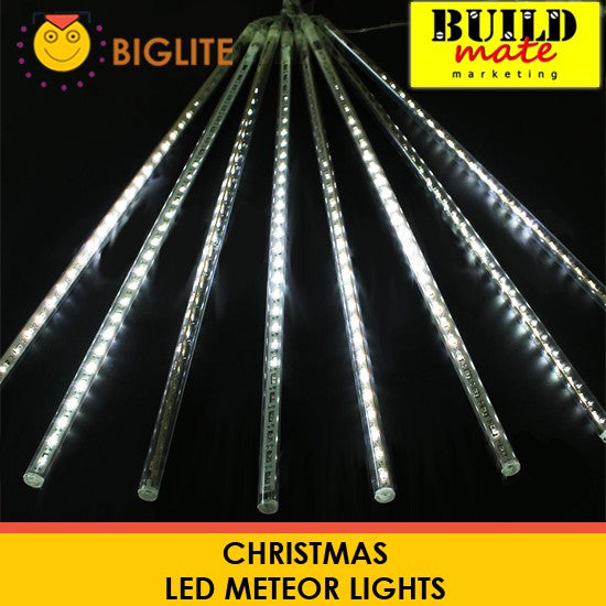 Biglite Christmas LED Meteor Lights White 50cm