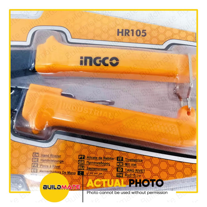 INGCO Heavy Duty Hand Riveter 10.5" HR104 | HR1045 for Blind Rivets SOLD PER 1PC •BUILDMATE• IHT