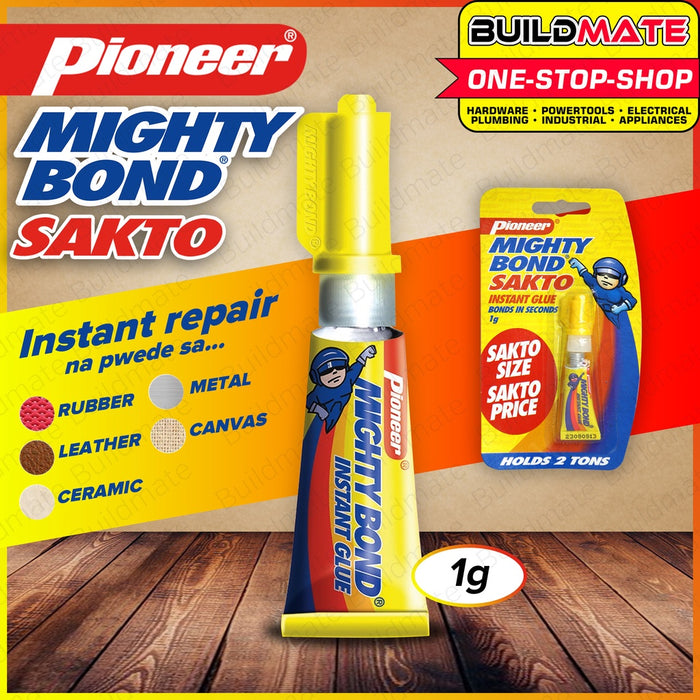Pioneer Mighty Bond 1G Sakto | Sakto Strip [SOLD PER PIECE] Instant Glue 1M321169 | 1MBS8A1B01