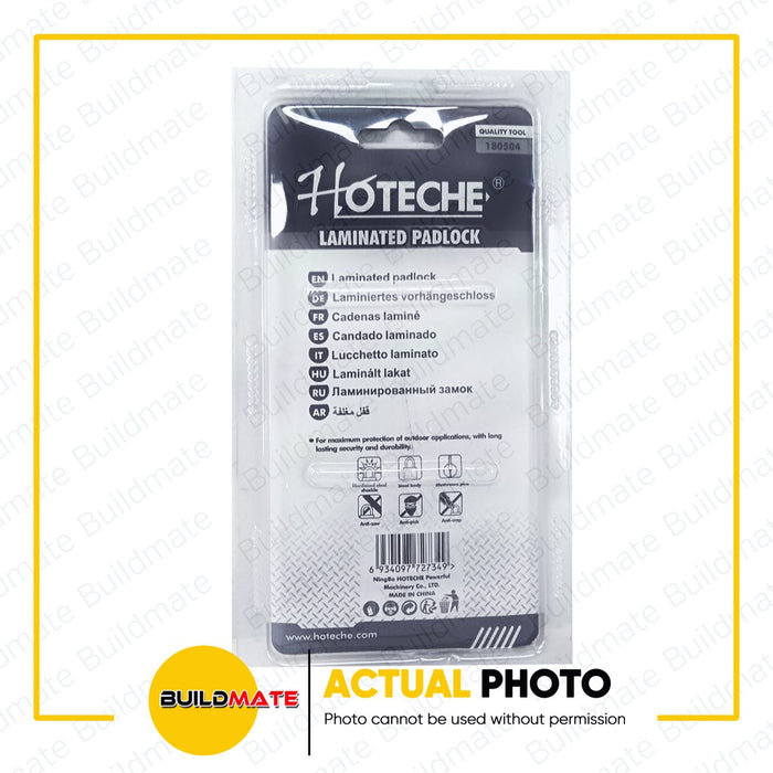 HOTECHE Brass Lamination Padlock 65mm 180504 •BUILDMATE•