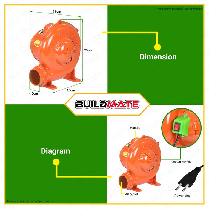 HOYOMA Electric Blower 2.5" 260W / 2" 150W HT-EB25IN | HT-EB2IN •BUILDMATE• HYMPT