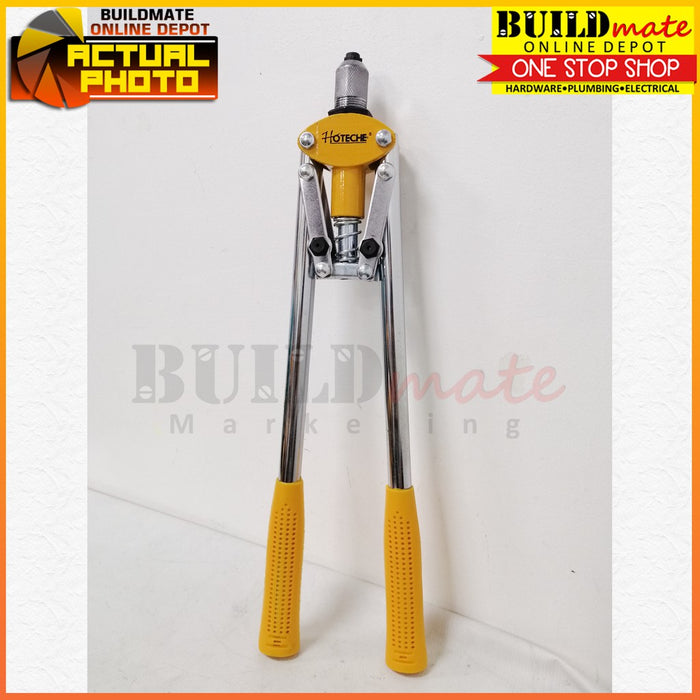 Hoteche Hand Riveter 17" 430mm Heavy Duty Chrome Plated 160601 •BUILDMATE•