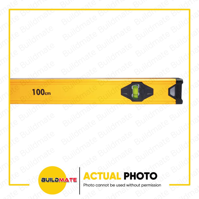 BUILDMATE Ingco 100CM Spirit Level Double Side Milled Leveling Aluminum Bubble Leveler Box Tool HSL58100 - IHT