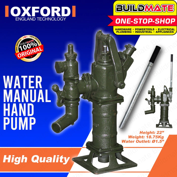 BUILDMATE Yamato / Yamata / Oxford Manual Water Hand Pump Jetmatic Han ...