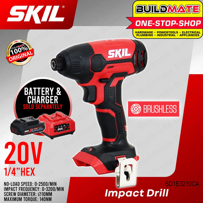SKIL Cordless Impact Drill/Driver 20V BL SD1E3210CA BARE UNIT ONLY •BUILDMATE•
