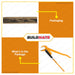 INGCO Carbon Steel Swedish Pipe Wrench 1-1/2" 45° HEAVY DUTY HPW04153 •BUILDMATE• HT2