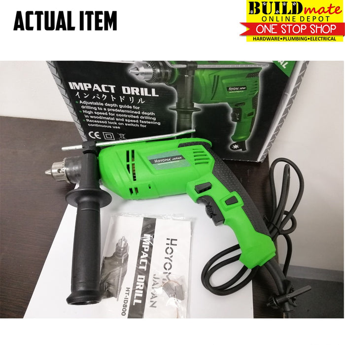 Hoyoma Impact Drill 800W HT-ID800 •BUILDMATE• HYMPT