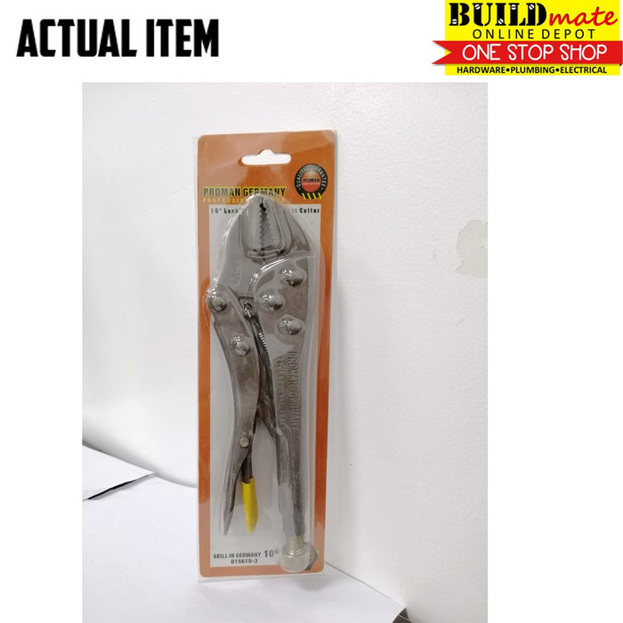 Proman Gray Vise Grip 10" •BUILDMATE•