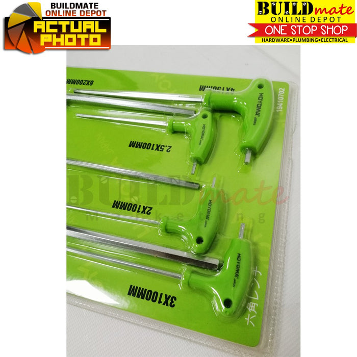 Hoyoma Hex Key 7PCS/SET 19410702 •BUILDMATE• HYMHT