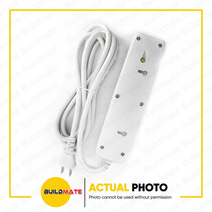 ROYU Extension Cord with Universal Outlet Power Strip REDEC613 •BUILDMATE•