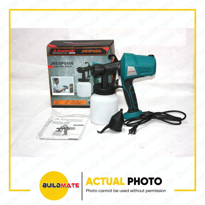 JR KAWASAKI Japan Electric Paint Spray Gun 600W JRESPG600 •BUILDMATE•
