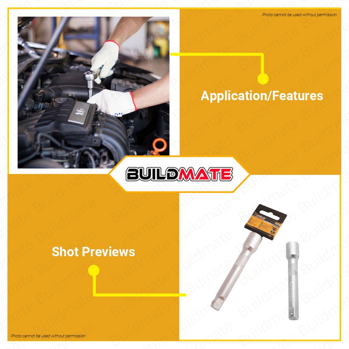 Hoteche 1/2" inches Drive Extension Bar Cr-V 125mm HTC-200509 •BUILDMATE•
