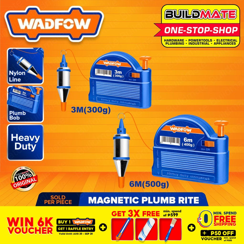 WADFOW Magnetic Plumb Rite 3m | 6m [SOLD PER PIECE] Plumb Setter Quick ...