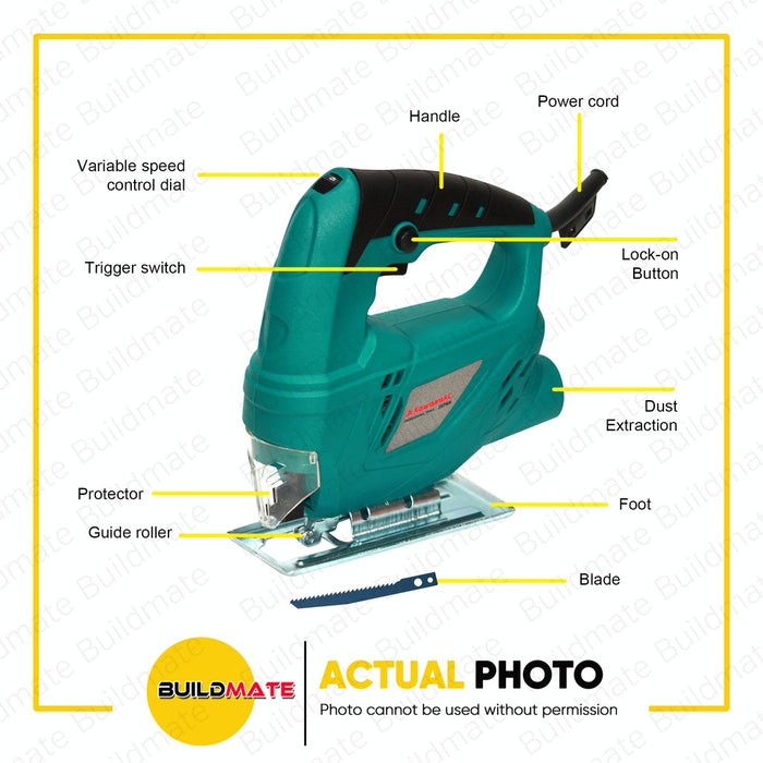 JR KAWASAKI | PROMAN Variable Speed Electric Jigsaw 500W 4326M With 1pc Jigsaw Blade •BUILDMATE•