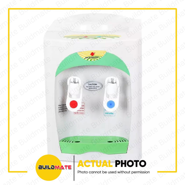 MICROMATIC Water Dispenser Table Top Hot and Cold 450W MWD-203 •BUILDMATE•
