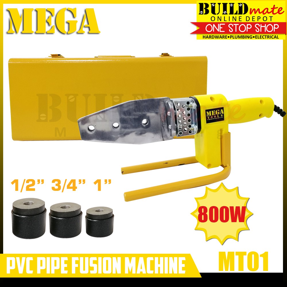MEGA PVC Pipe Fusion Machine 800W 1/2