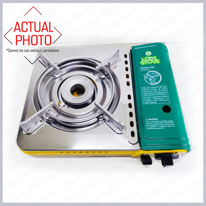 LODI LPG LPGS08 Portable Stainless Gas Stove with Case for Samgyupsal 100% ORIGINAL •BUILDMATE•