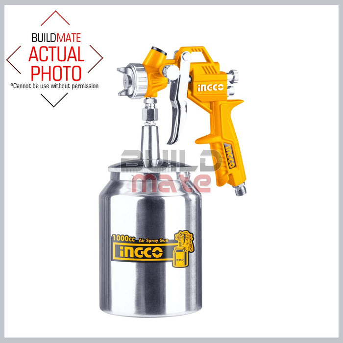 INGCO Air Spray Gun ASG3101 SUCTION TYPE HIGH QUALITY  •BUILDMATE• IHT
