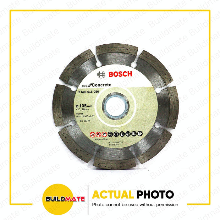 BOSCH Diamond Cutting Disc 4" Concrete 2608615056 •BUILDMATE• BAX