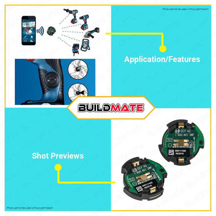 Bosch Professional Bluetooth Connectivity Module for tools GCY42 1600A01L2W AUTHENTIC •BUILDMATE•