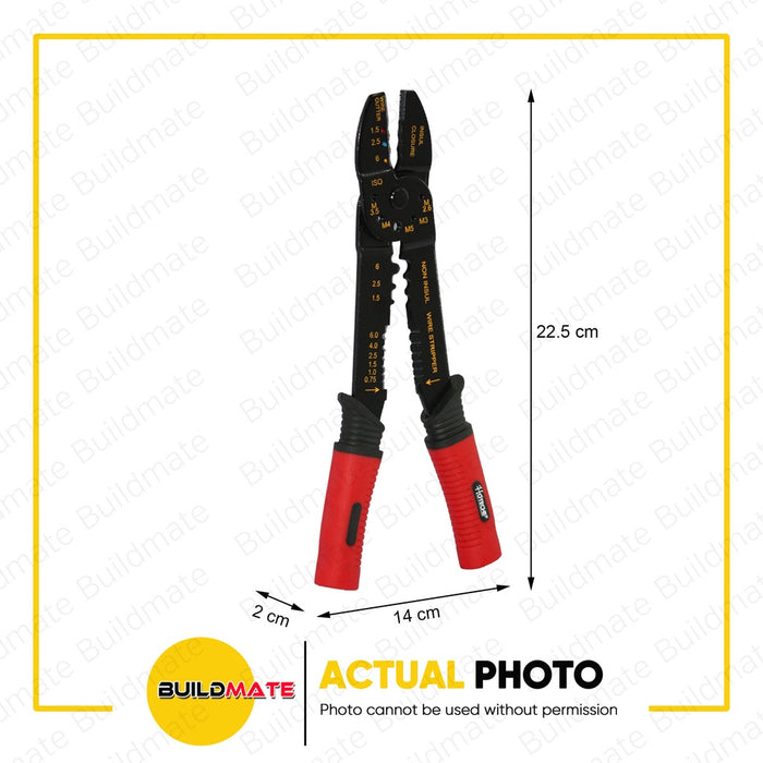 HOTECHE Wire Stripper Set 8" 200mm 10-22 AWG HTC-140271 •BUILDMATE•