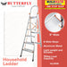BUTTERFLY 6 WIDE STEPS Household Ladder HL2406 •BUILDMATE•