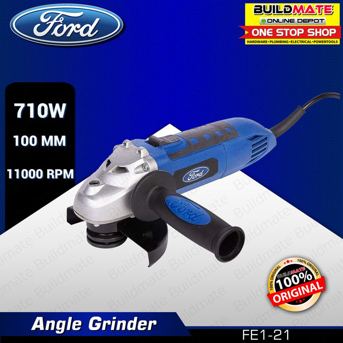 [CLEARANCE SALE] FORD Angle Grinder 4" 710W FE1-21 •100% ORIGINAL / AUTHENTIC •BUILDMATE•