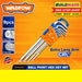 WADFOW 9PCS/SET Ball Point Hex Key Long Arm | Extra Long Arm [SOLD PER SET] WHK2291 | WHK2292 WHT