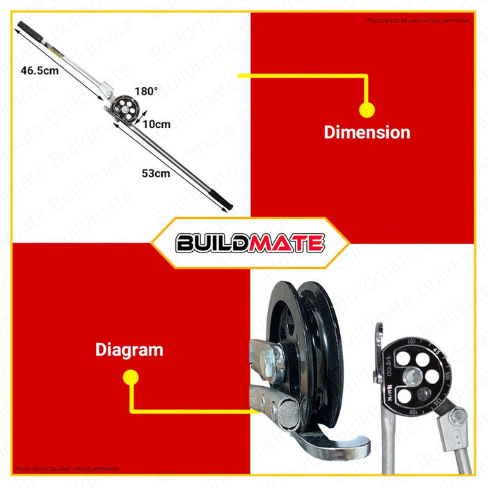 CRESTON Pipe Tube Bender 5/8" 16mm FY5216 •BUILDMATE•